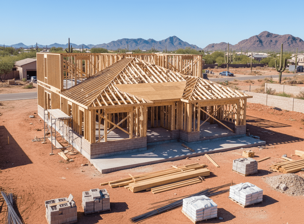Cost of building a house in Arizona