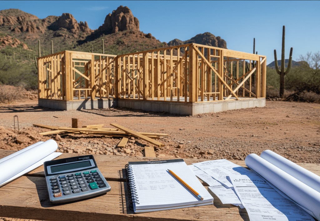 Cost of building a house in Arizona