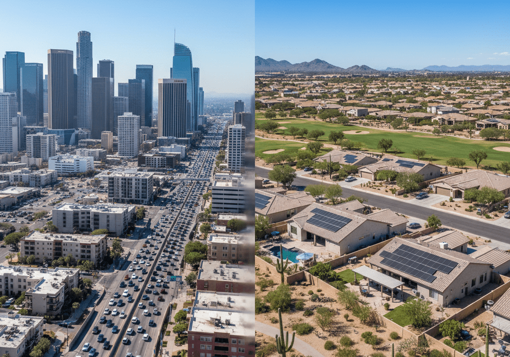 Moving from California to Arizona