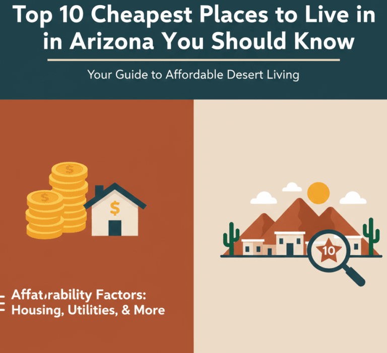 Top 10 Cheapest Places to Live in Arizona You Should Know